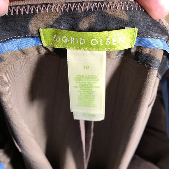 Sigrid Olsen Brown Dress Pants - Picture 7 of 7